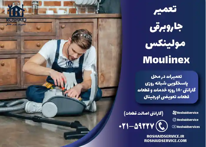 تعمیر جاروبرقی مولینکس Moulinex